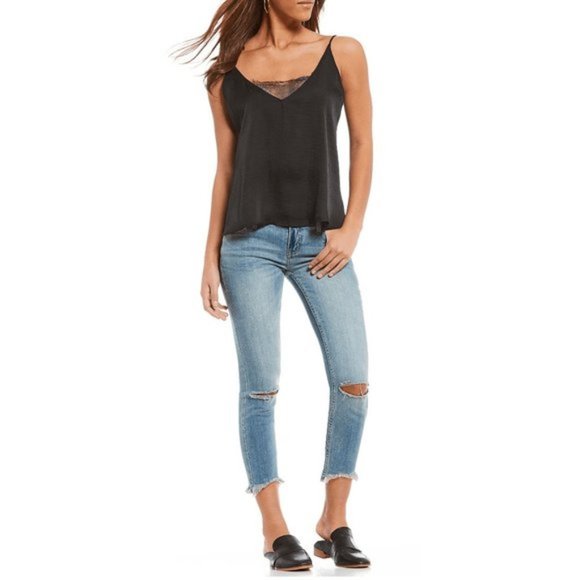 Intimately Free XS Black Bandeau Cami Top NWT T63 - Picture 3 of 6